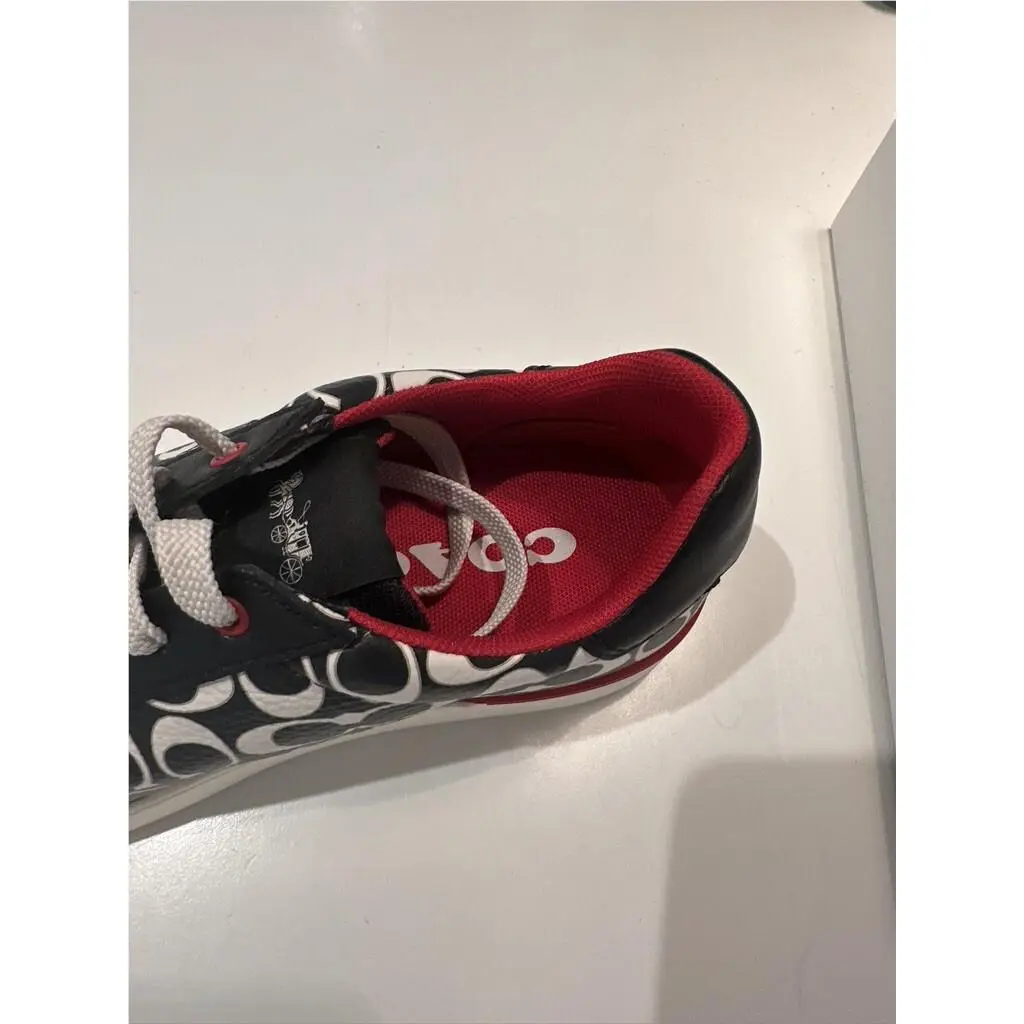 Coach shoes - Light Saddle - Light Saddle - C7033 - Red/Chalk/Black 8