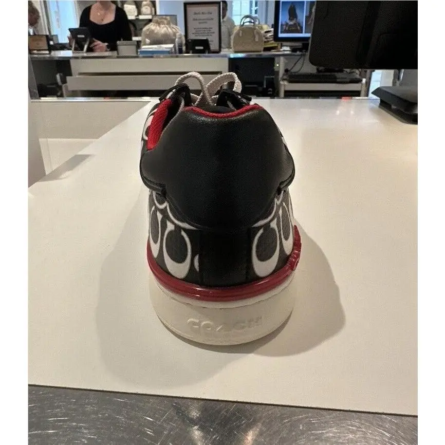 Coach shoes - Light Saddle - Light Saddle - C7033 - Red/Chalk/Black 6