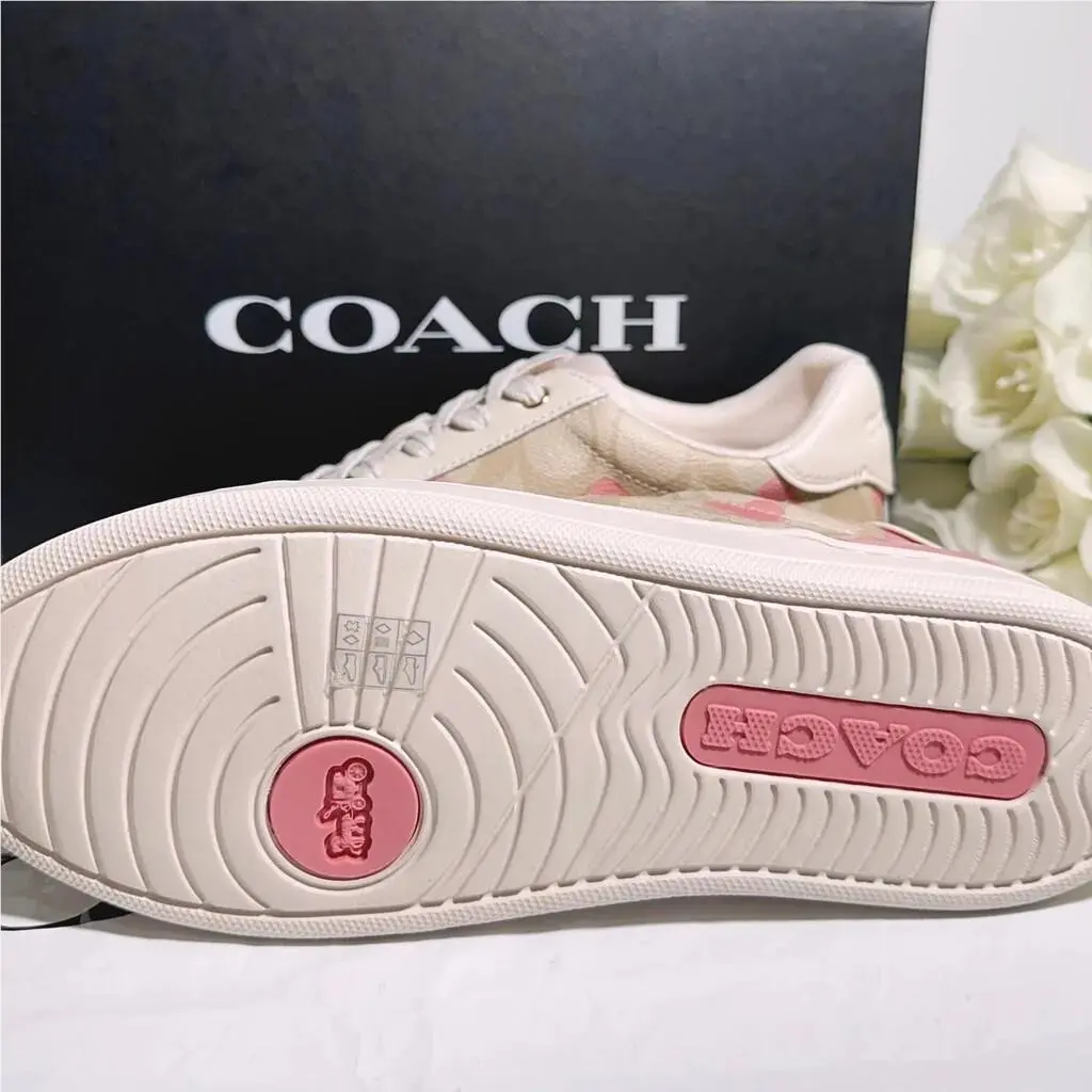 Coach shoes - Clip Low Top Sneaker - Clip Low Top Sneaker - HEARTS - Multicoloured 13