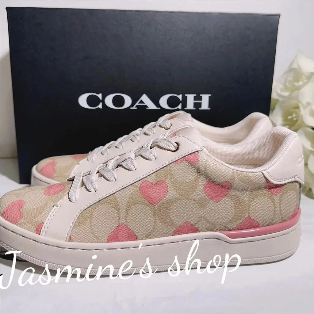 Coach shoes - Clip Low Top Sneaker - Clip Low Top Sneaker - HEARTS - Multicoloured 0