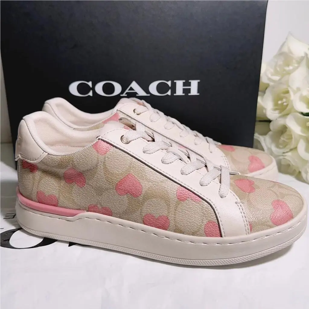 Coach shoes - Clip Low Top Sneaker - Clip Low Top Sneaker - HEARTS - Multicoloured 2