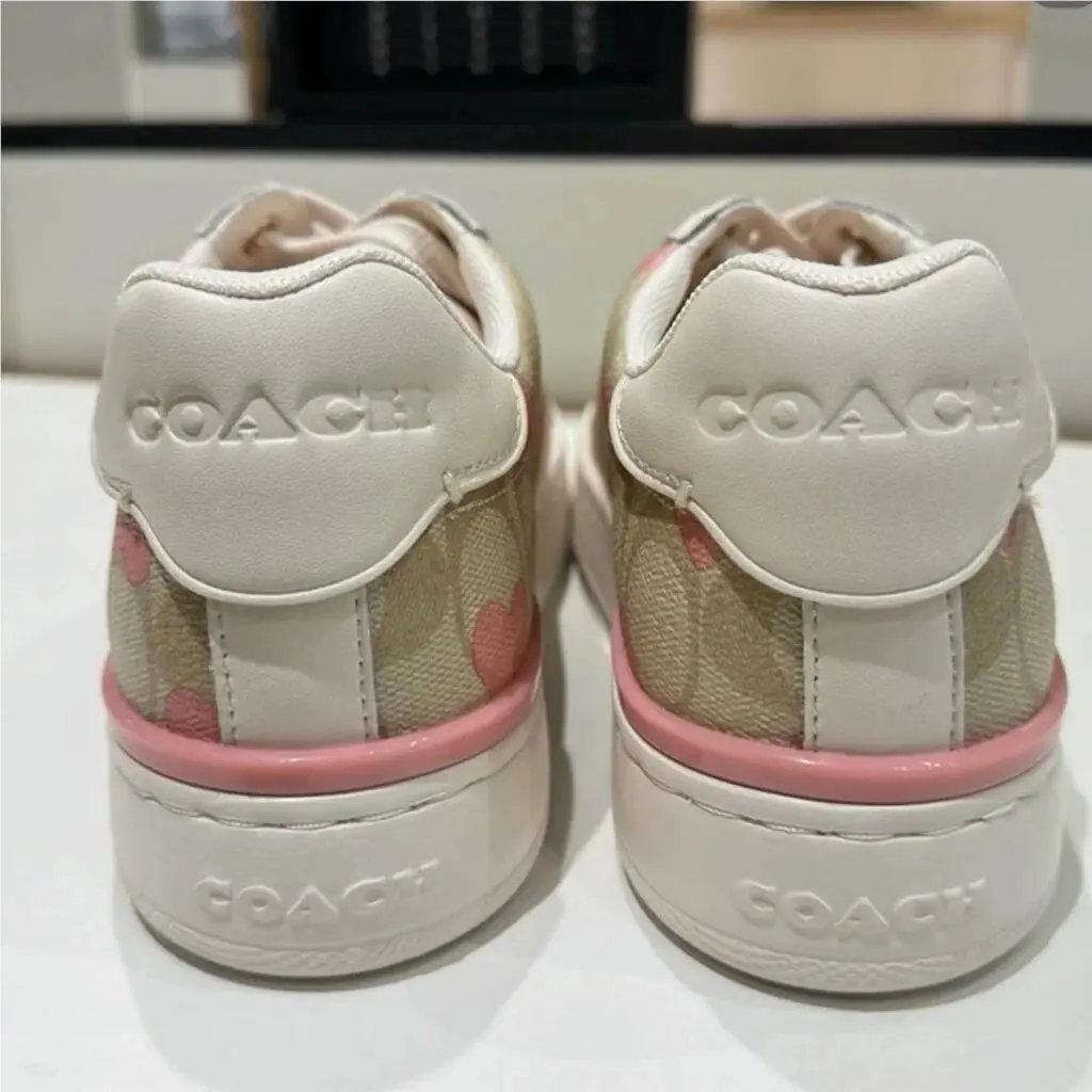 Coach shoes - Clip Low Top Sneaker - Clip Low Top Sneaker - HEARTS - Multicoloured 4