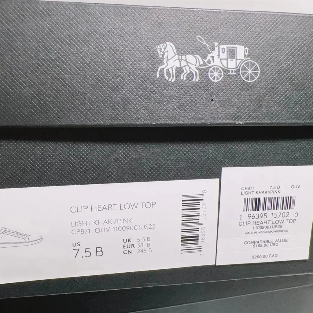Coach shoes - Clip Low Top Sneaker - Clip Low Top Sneaker - HEARTS - Multicoloured 15