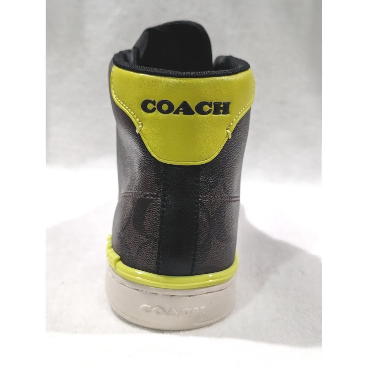 Coach shoes - Coach Clip High Top - Clip High Top - Mahogany/Yellow 13