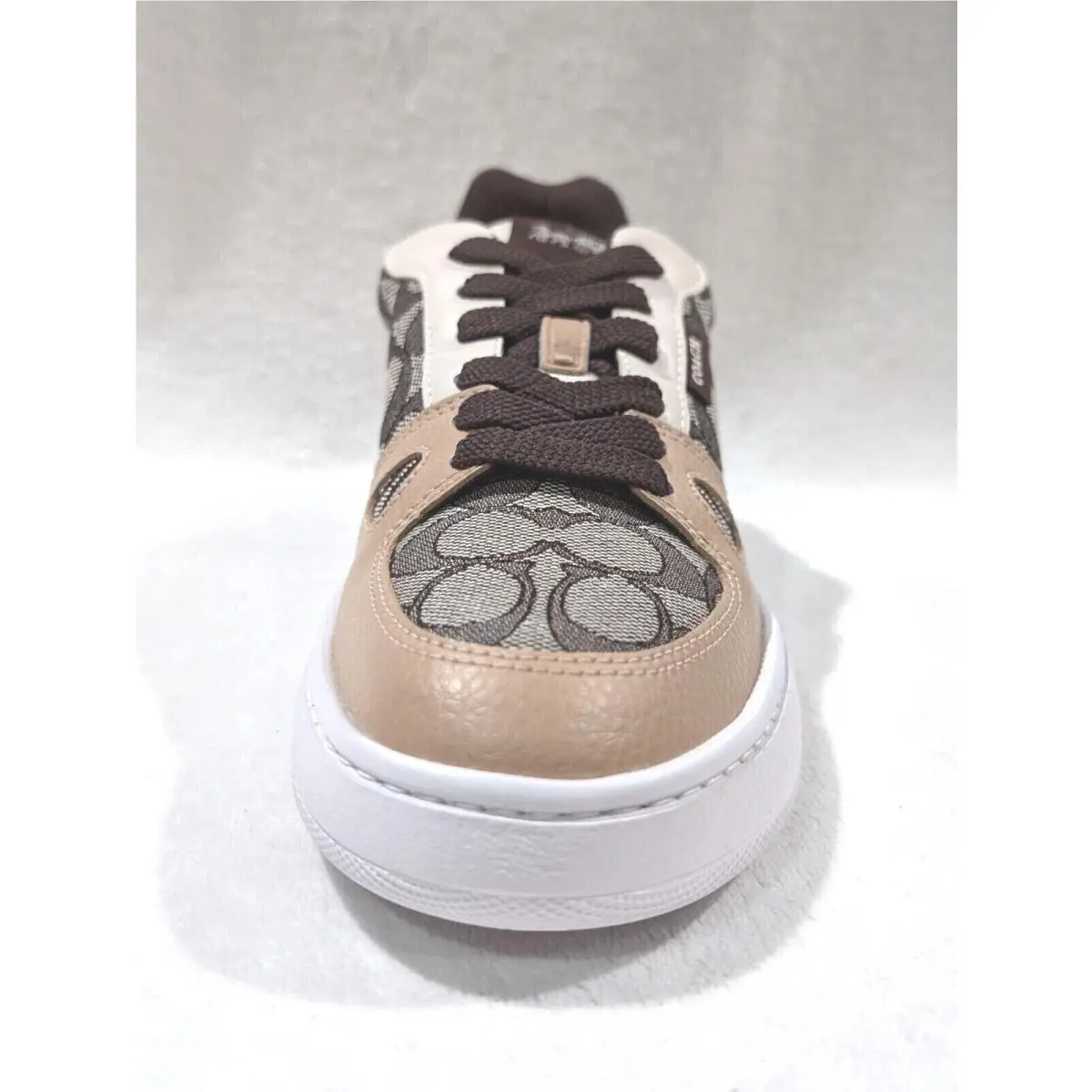 Coach shoes - Coach Clip Signature Court Low Top - CU478 - Maple 3
