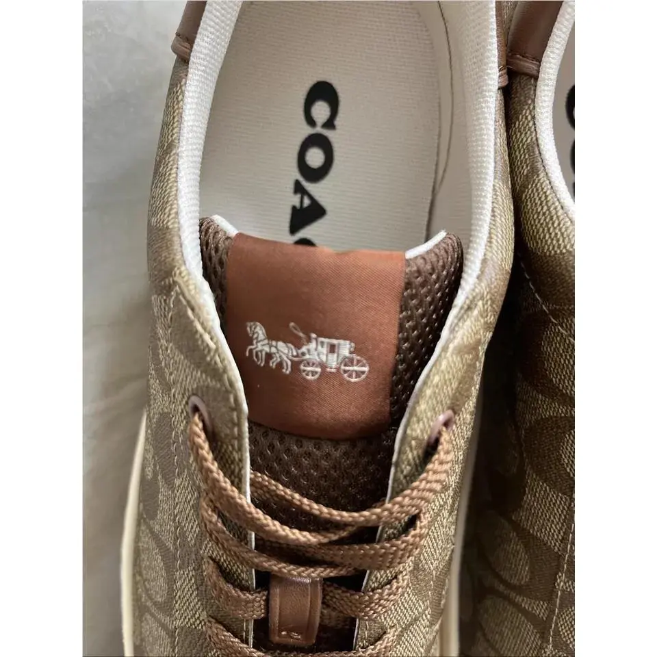 Coach shoes - KHAKI/SADDLE 9