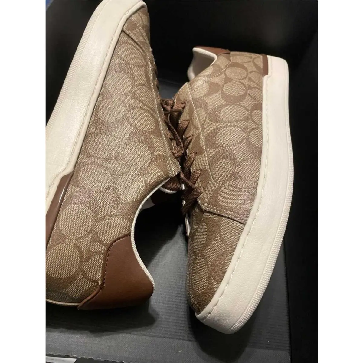 Coach shoes - KHAKI/SADDLE 17