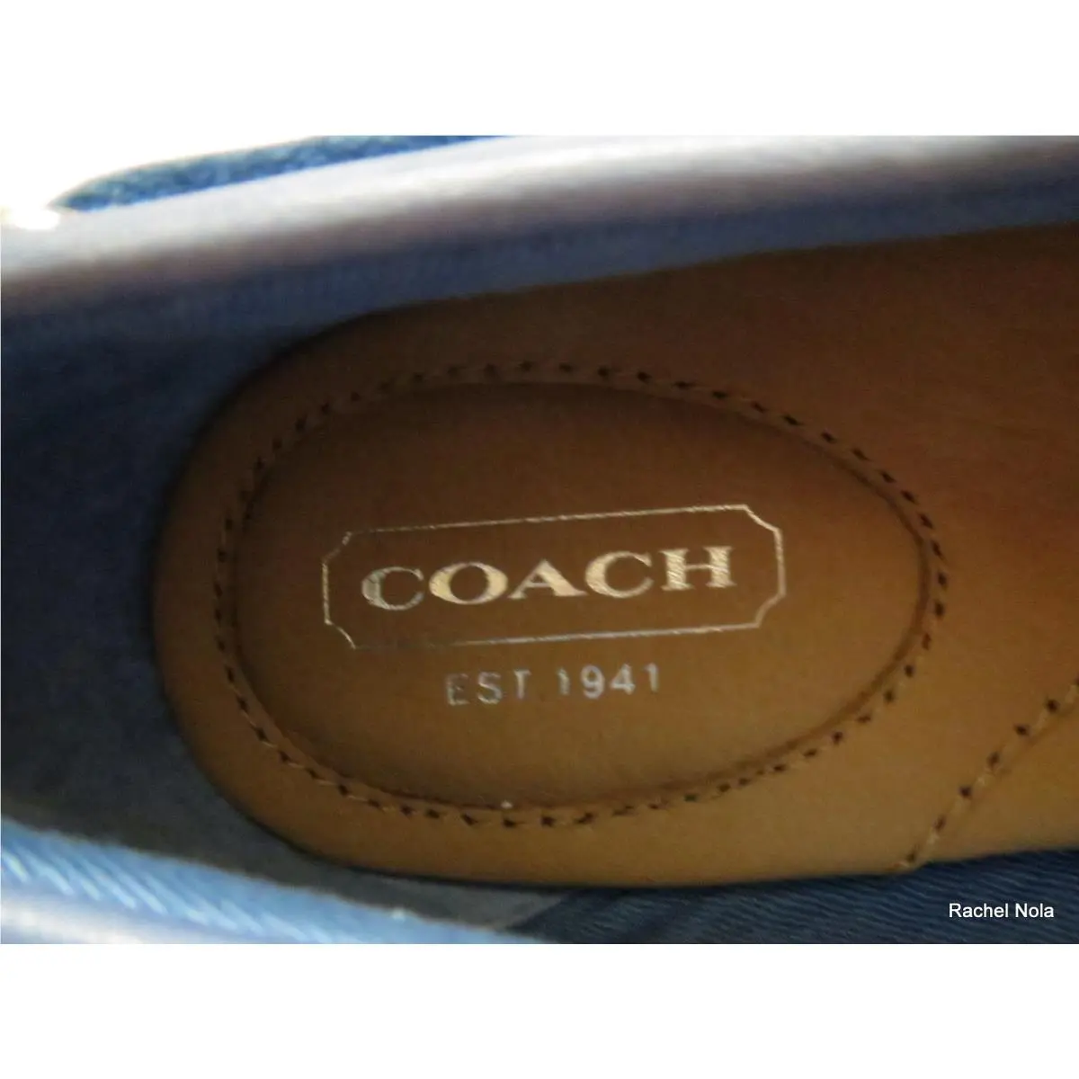 Coach shoes - Blue 1