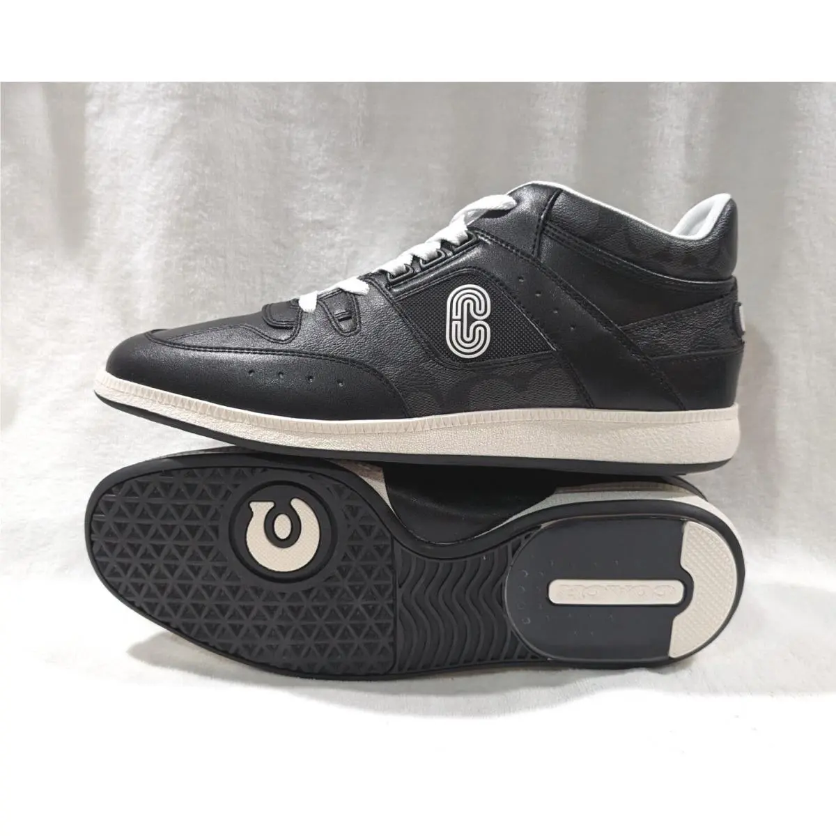 Coach shoes - Coach Signature Mid Top - Signature Mid Top - CI083 - Black 2