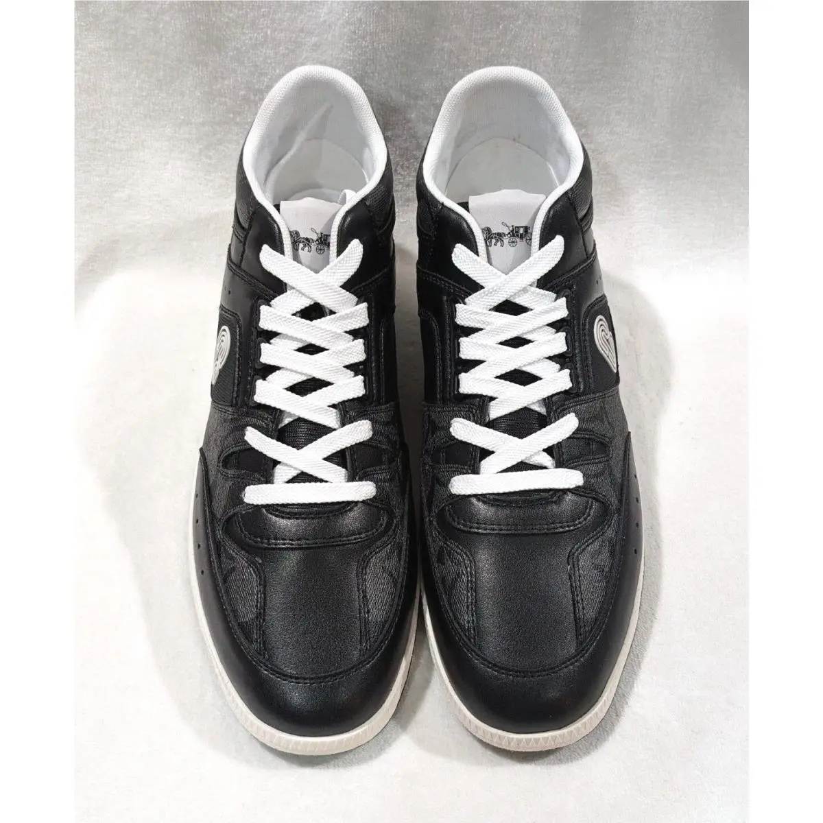 Coach shoes - Coach Signature Mid Top - Signature Mid Top - CI083 - Black 12