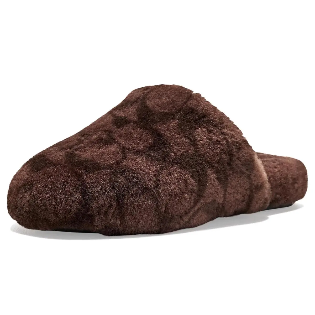 Women`s Slippers Coach Signature Shearling Slippers