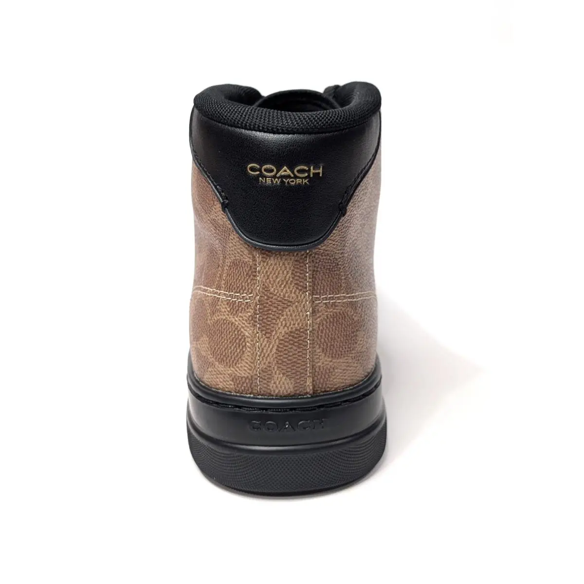Coach shoes - Coach High Line Signature High Top - CCN59 - Khaki/Black 2