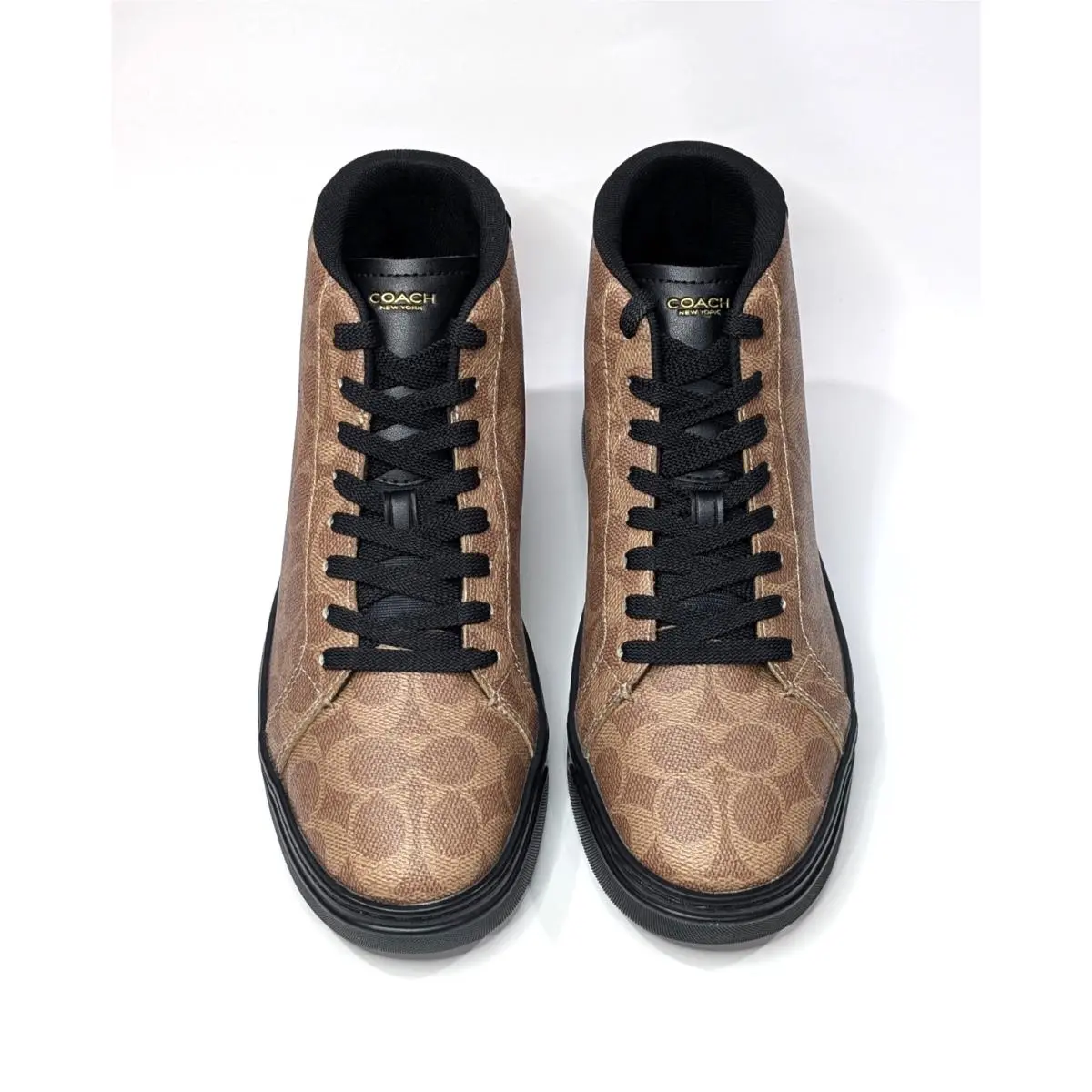 Coach shoes - Coach High Line Signature High Top - CCN59 - Khaki/Black 0