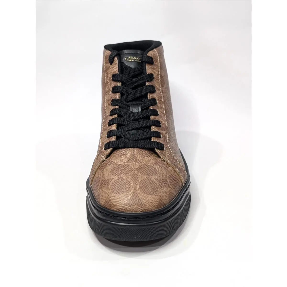 Coach shoes - Coach High Line Signature High Top - CCN59 - Khaki/Black 10