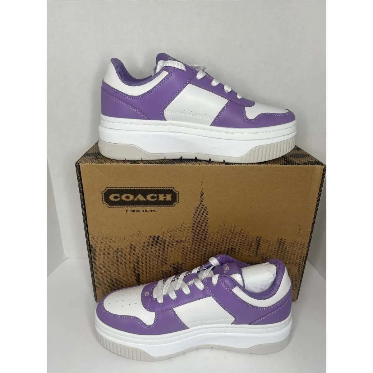Coach shoes - Purple & White 0