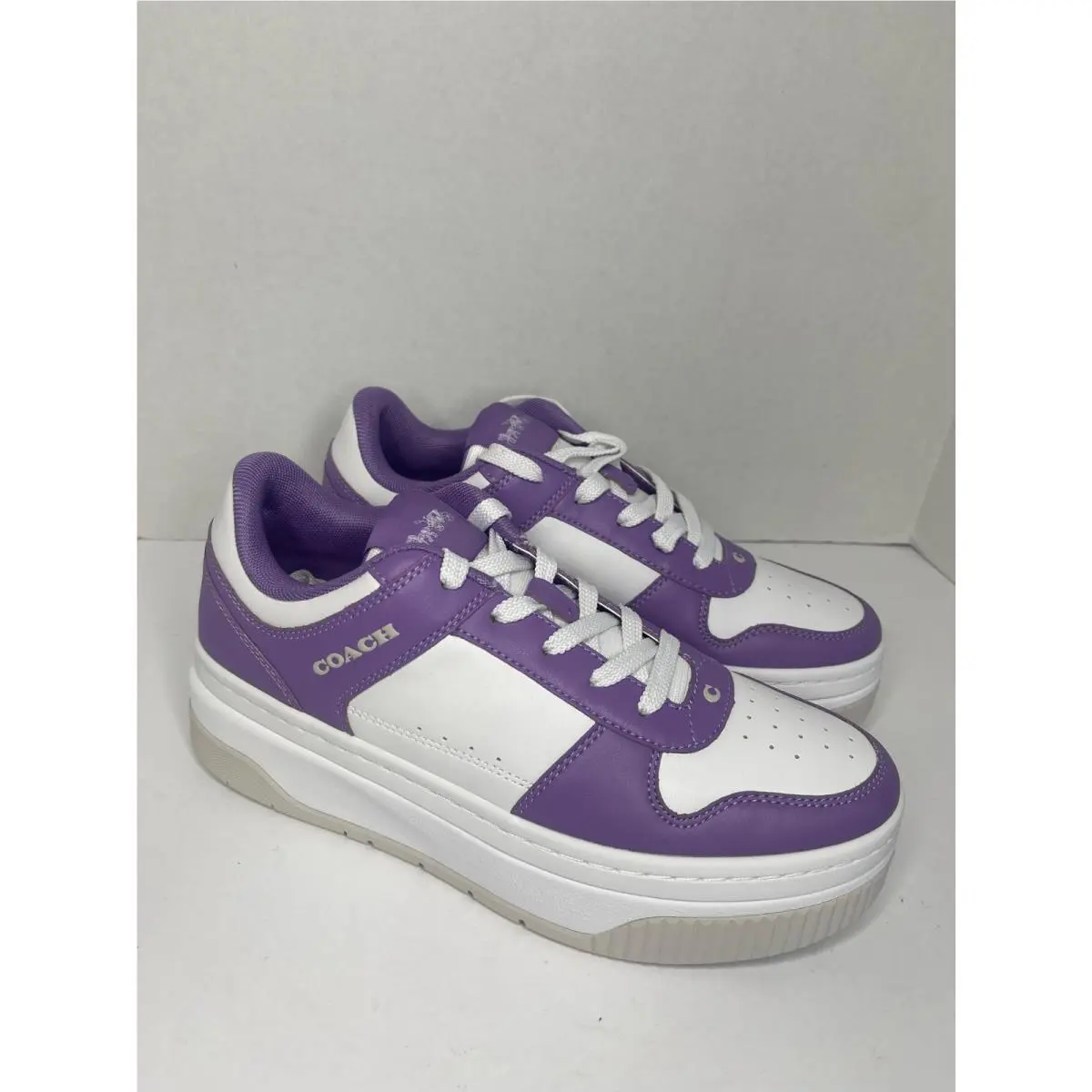Coach shoes - Purple & White 3