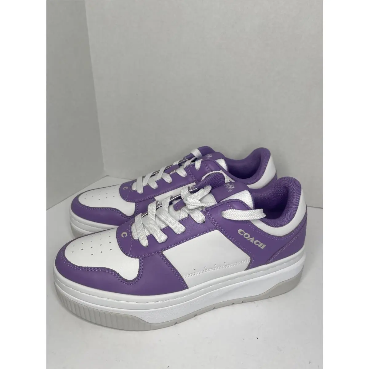 Coach shoes - Purple & White 4