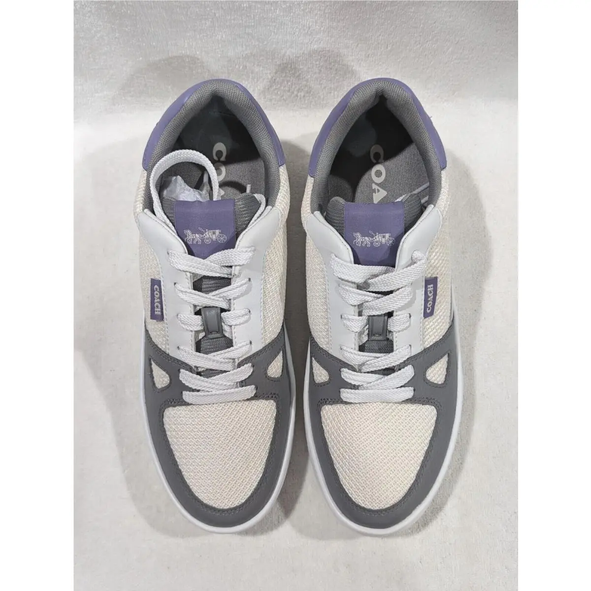 Coach shoes - Coach Clip Mesh Court - Clip Mesh Court - CR807 - Light Violet 11