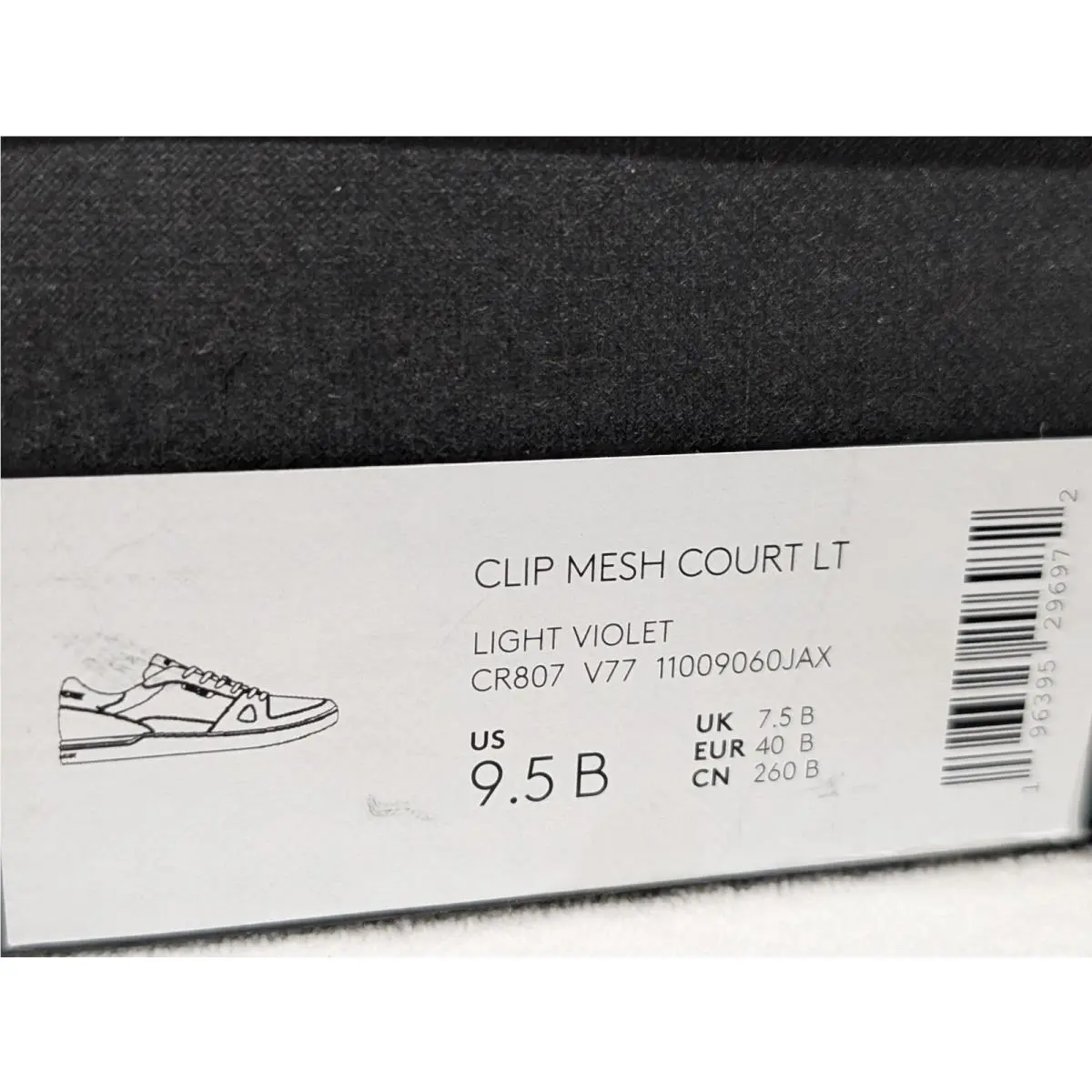 Coach shoes - Coach Clip Mesh Court - Clip Mesh Court - CR807 - Light Violet 9