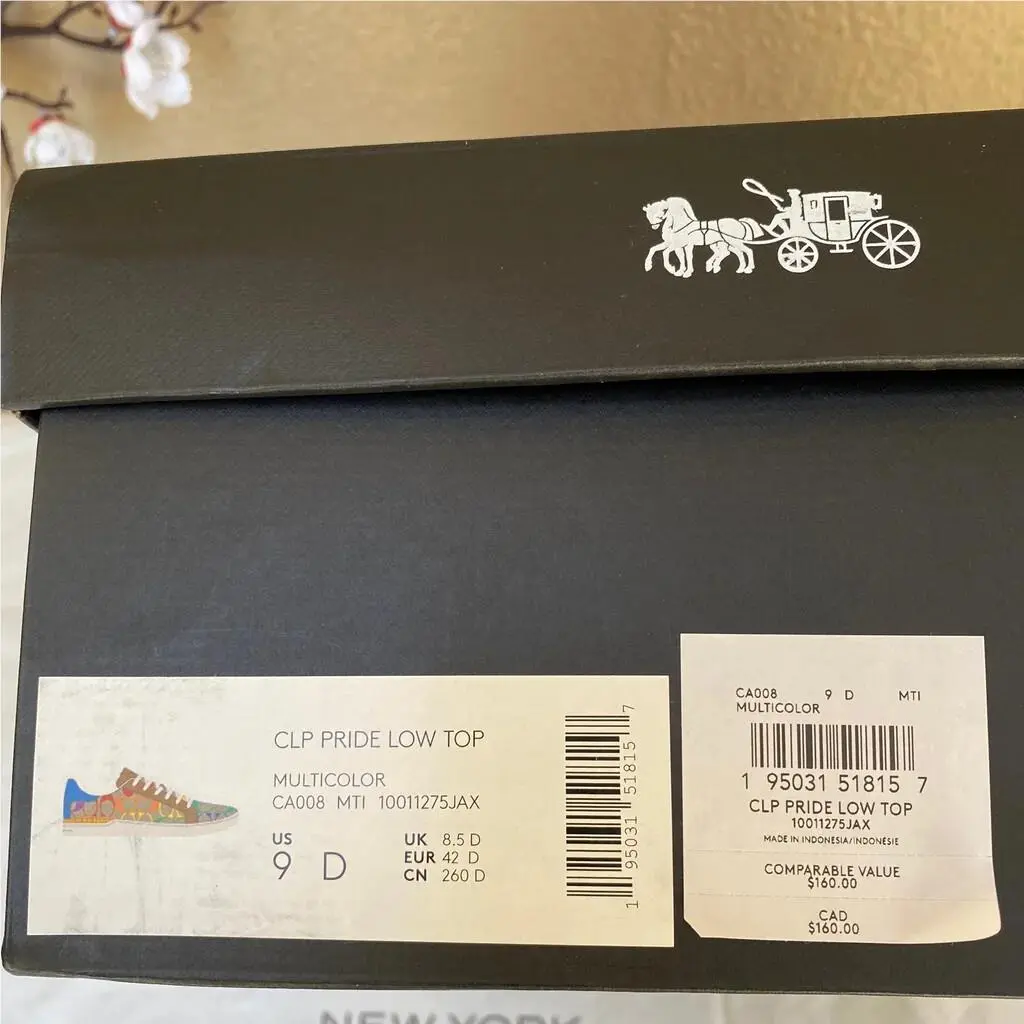 Coach shoes - coach Clip - Clip - Rainbow Signature 16