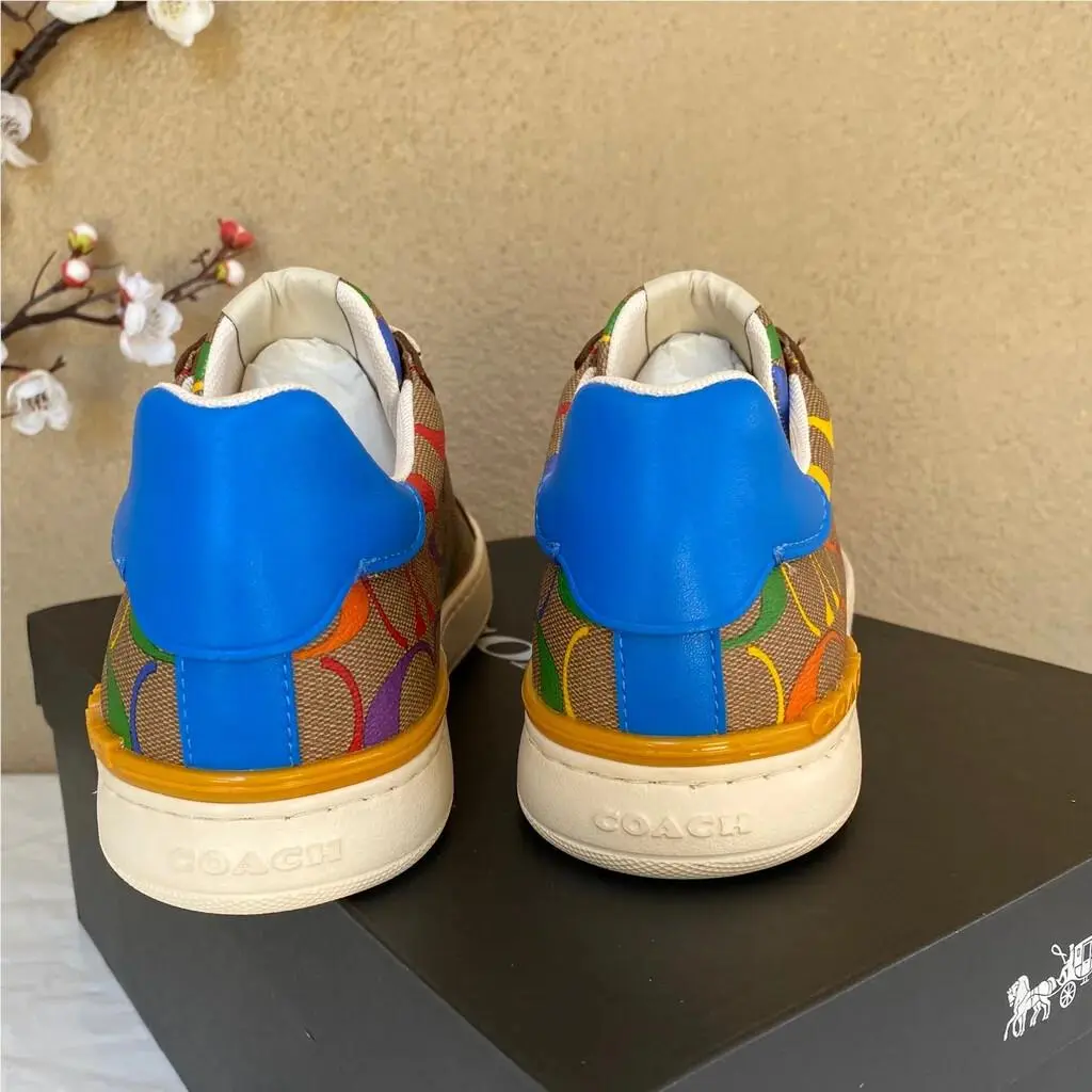 Coach shoes - coach Clip - Clip - Rainbow Signature 3