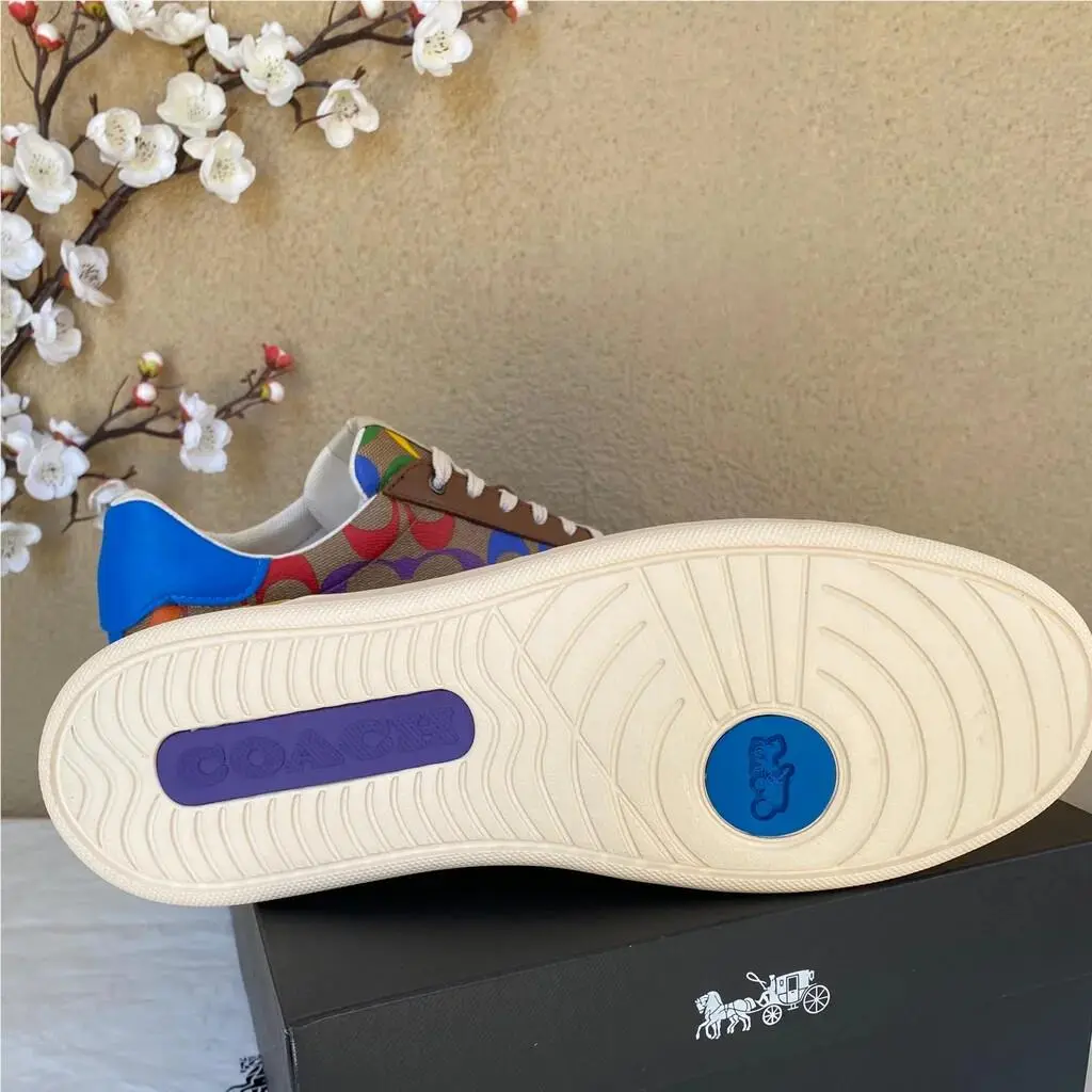 Coach shoes - coach Clip - Clip - Rainbow Signature 4