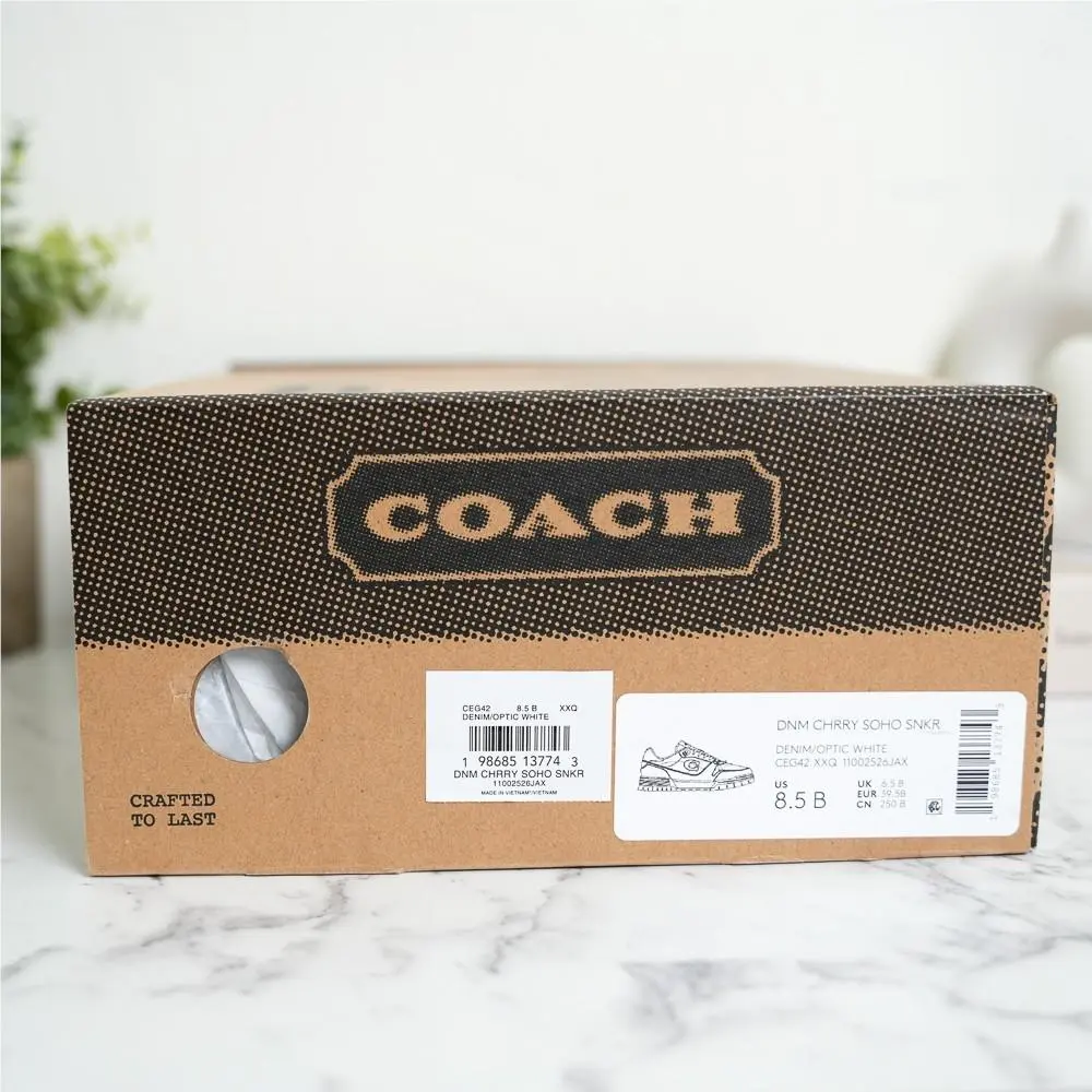 Coach shoes - Soho Sneaker - Soho Sneaker - CEG42 - Denim/White 8