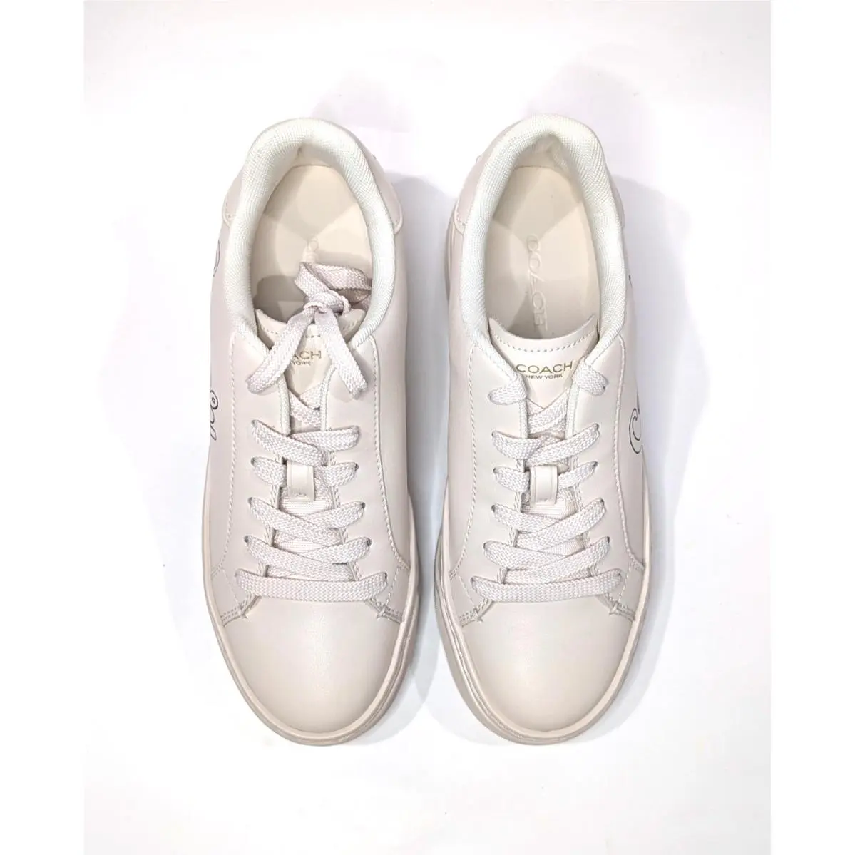 Coach shoes - Coach High Line Heart Sneaker - CBR66 - Chalk/Multi 10