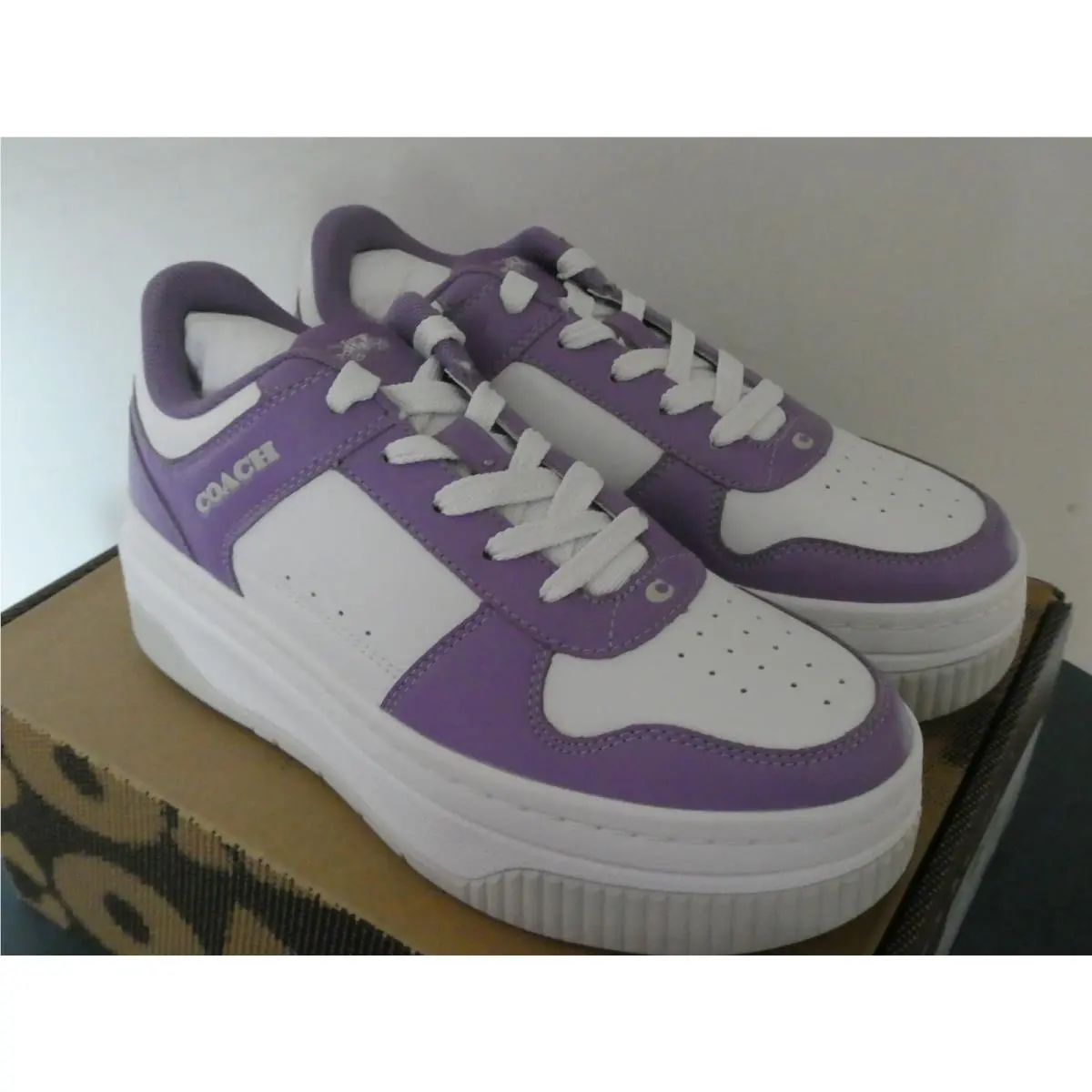 Coach shoes - CU155/CU155Y7J - CU155/CU155Y7J - Iris/Optic White 8