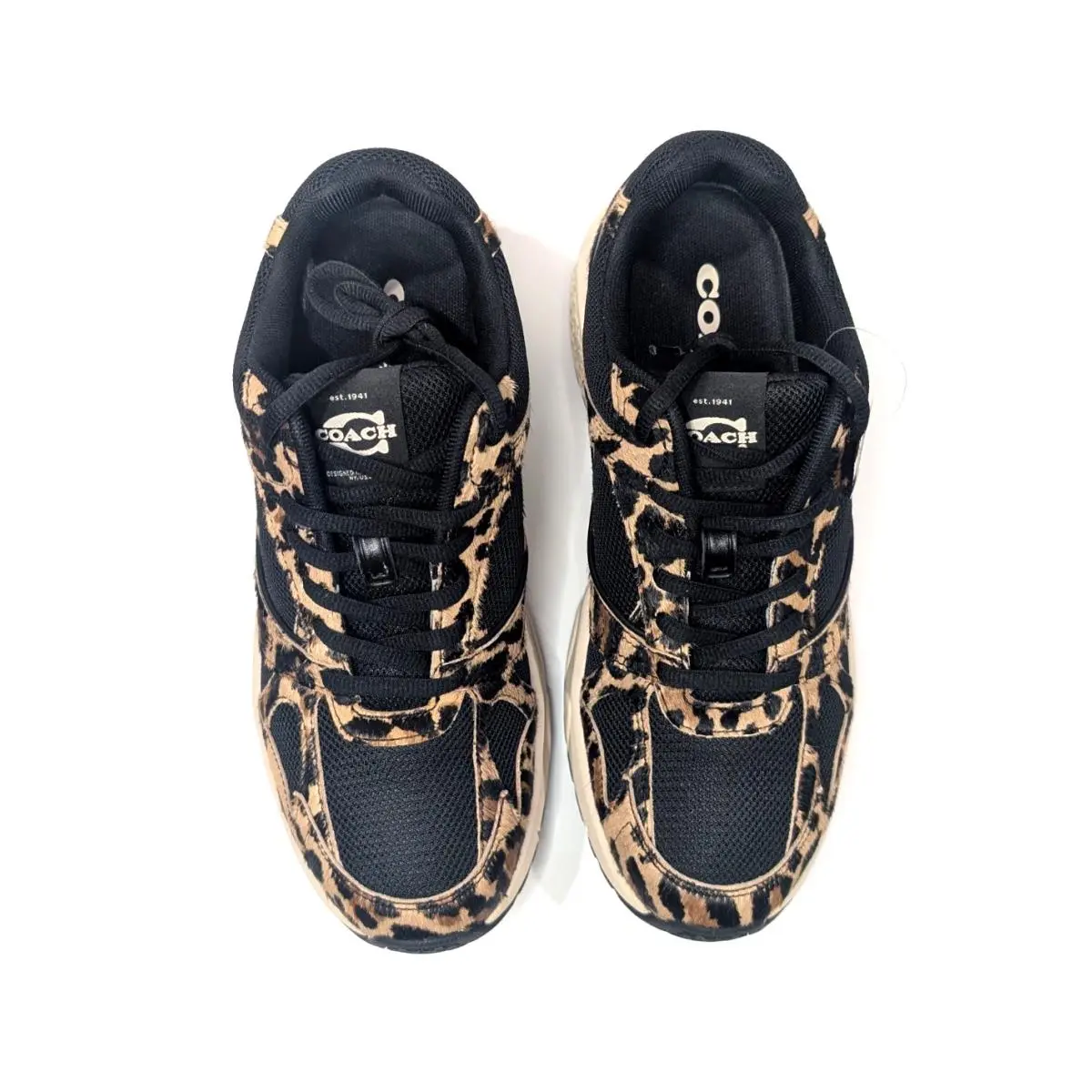 Coach shoes - Coach Sport Sneaker - Sport Sneaker - CCi52 - Black/Leopard 0