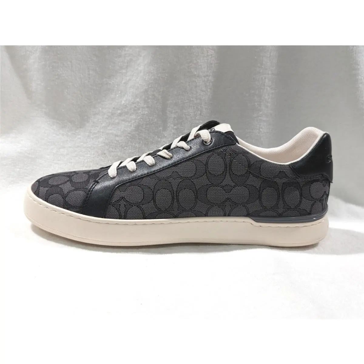 Coach shoes - Coach Clip Jacquard Low Top - CI077 - Black 5
