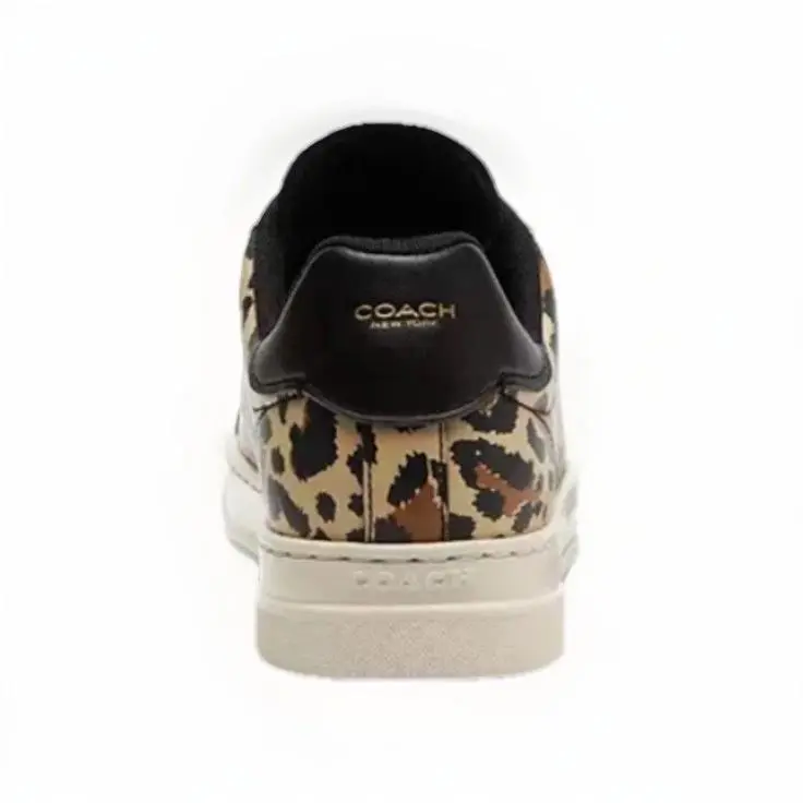 Coach shoes - Coach High Line Leopard Print Leather - Multicolor 2