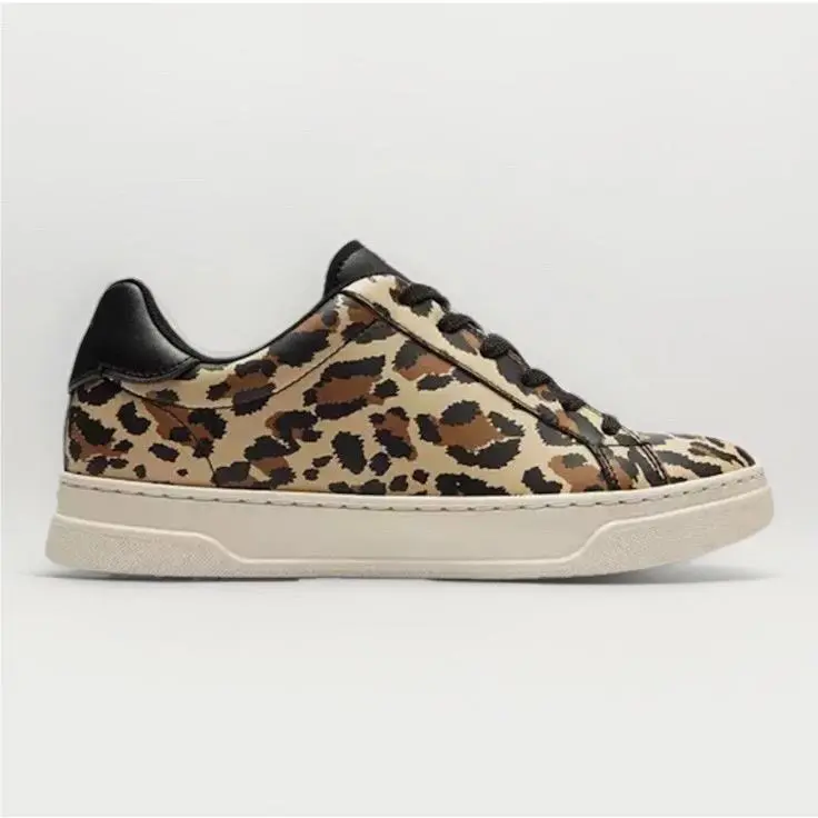 Coach shoes - Coach High Line Leopard Print Leather - Multicolor 17