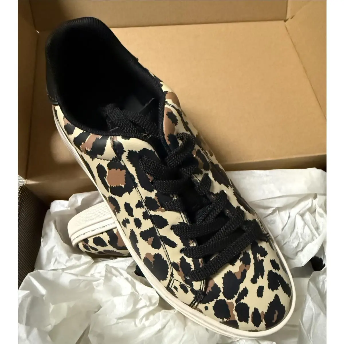 Coach shoes - Coach High Line Leopard Print Leather - Multicolor 5