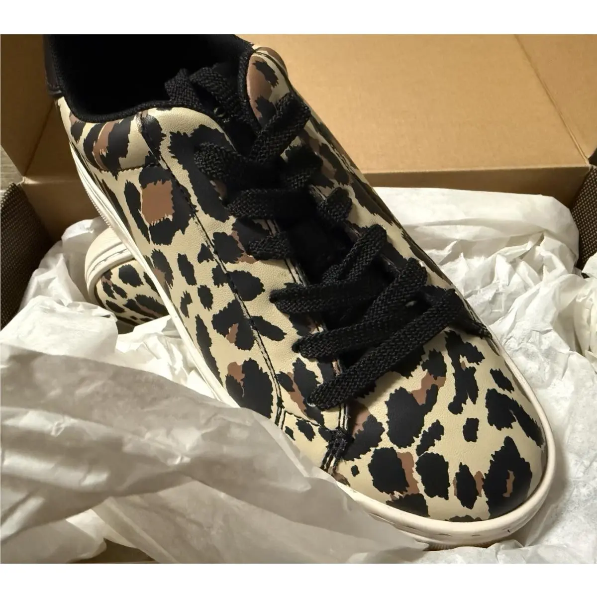 Coach shoes - Coach High Line Leopard Print Leather - Multicolor 6