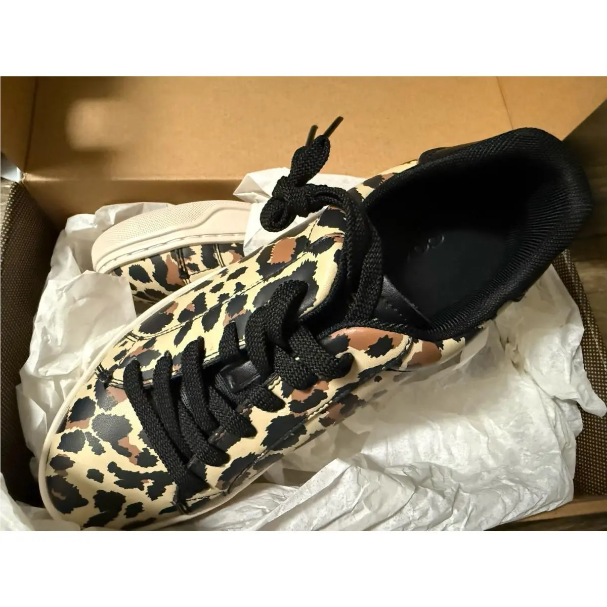 Coach shoes - Coach High Line Leopard Print Leather - Multicolor 27