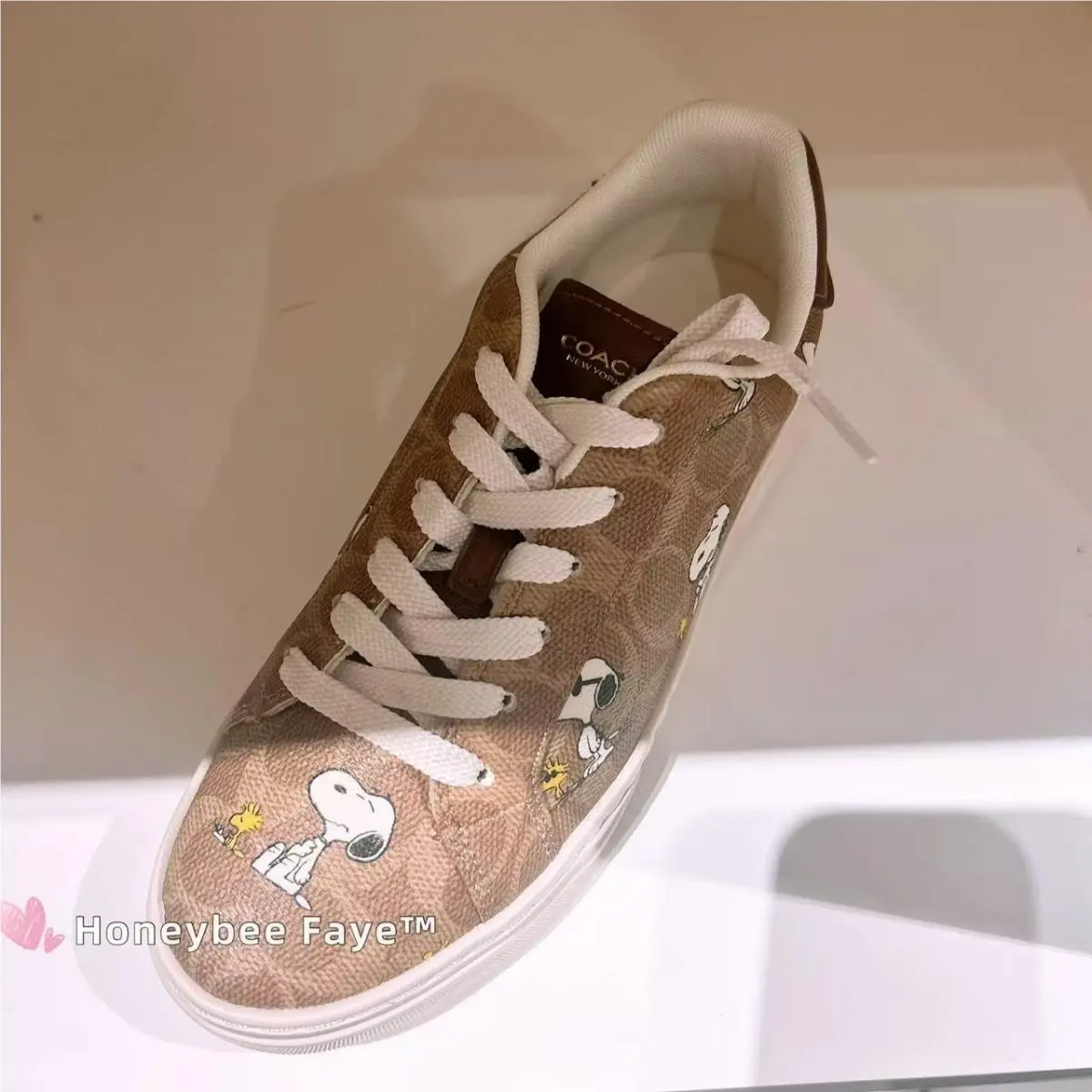 Coach shoes - Peanuts - Peanuts - CBZ77 - coated canvas/Tan 0