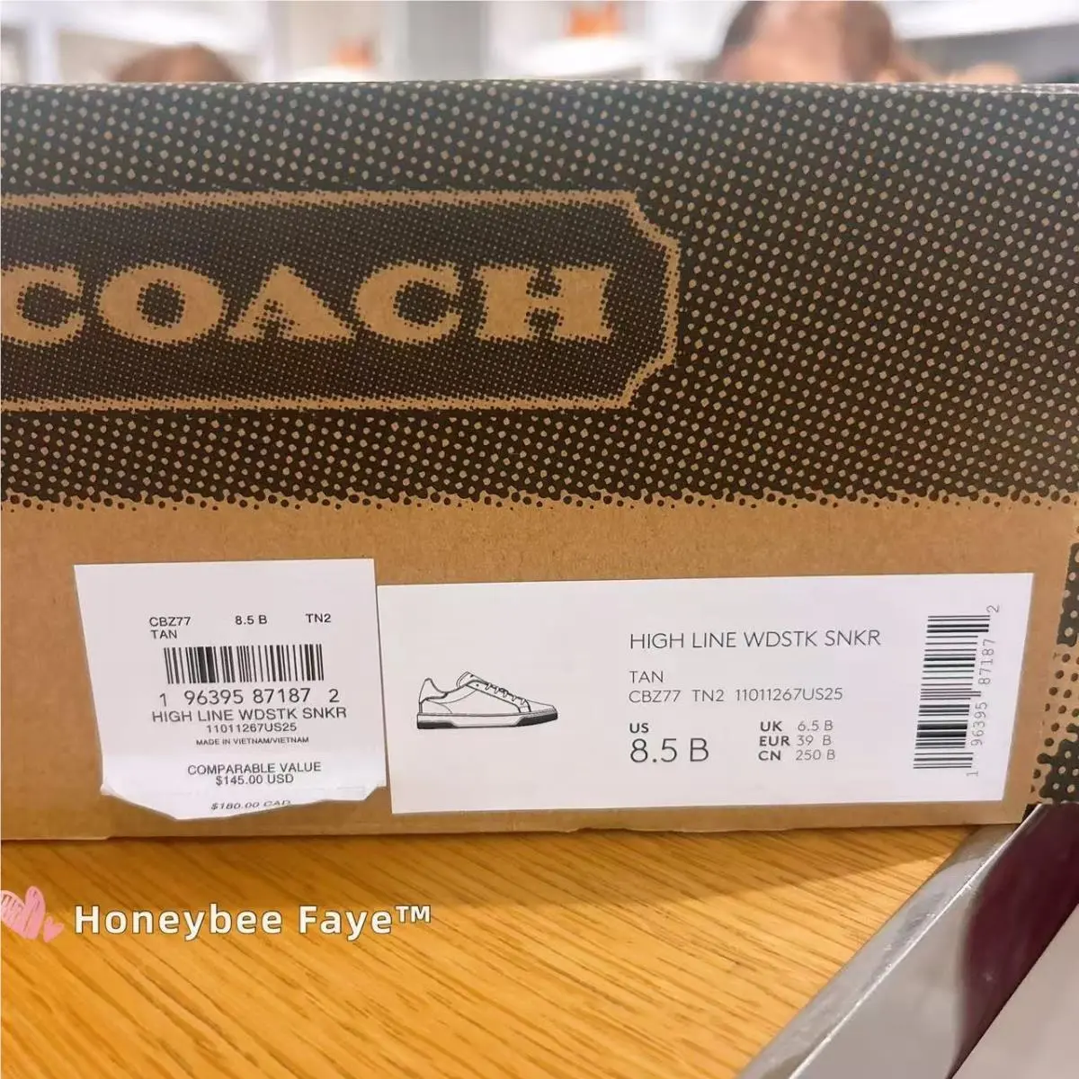 Coach shoes - Peanuts - Peanuts - CBZ77 - coated canvas/Tan 11