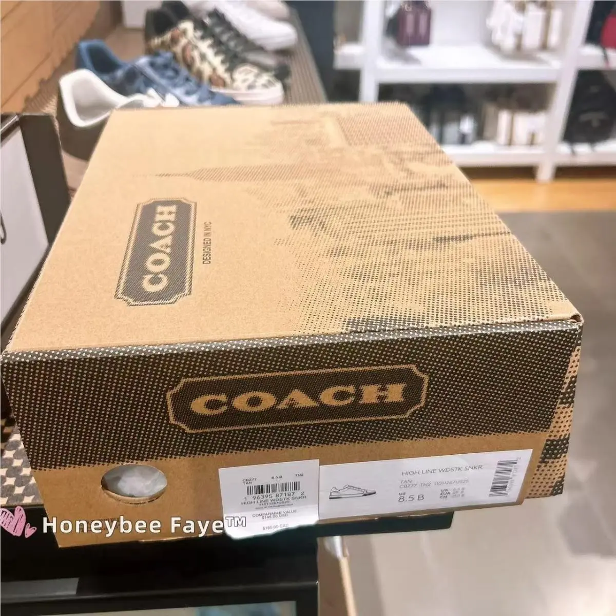 Coach shoes - Peanuts - Peanuts - CBZ77 - coated canvas/Tan 12