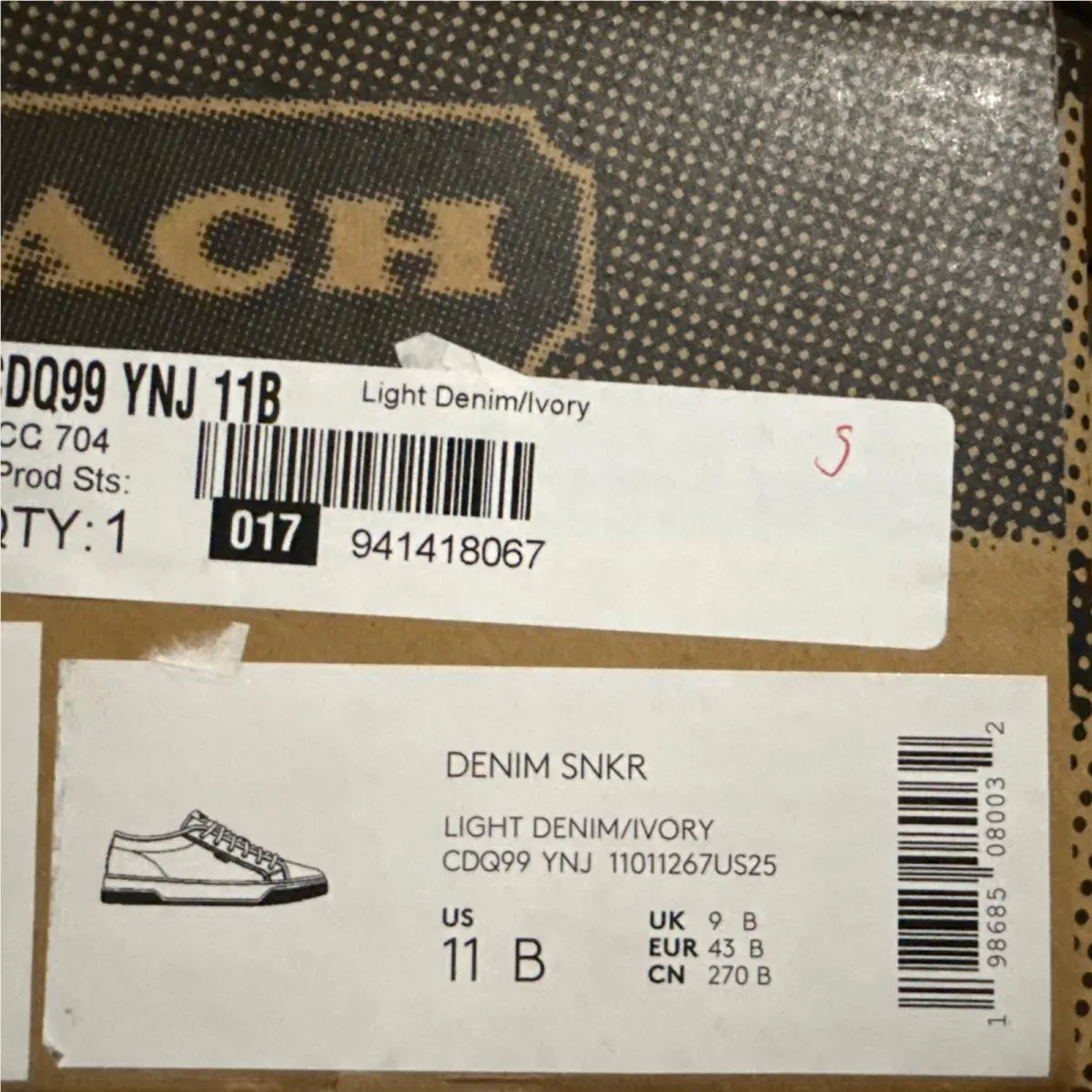 Coach shoes - Coach Monogram - Monogram - CDQ99 - Blue 13