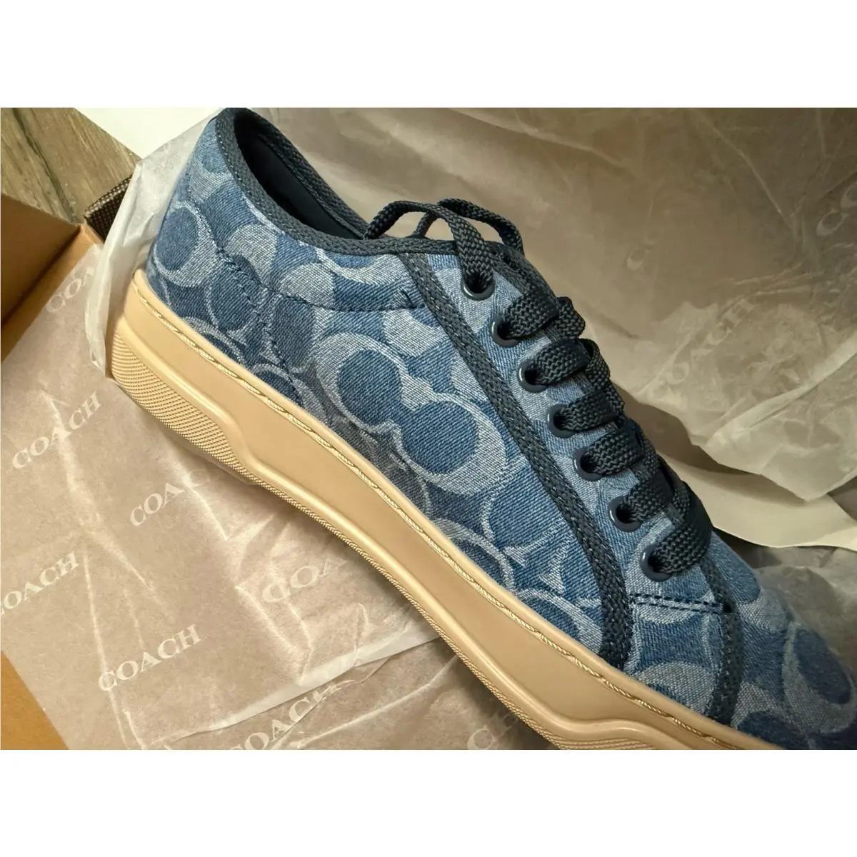 Coach shoes - Coach Monogram - Monogram - CDQ99 - Blue 24