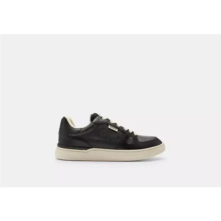 Coach Women Leather Clip Court Retro Low Top Fashion Sneaker Shoes