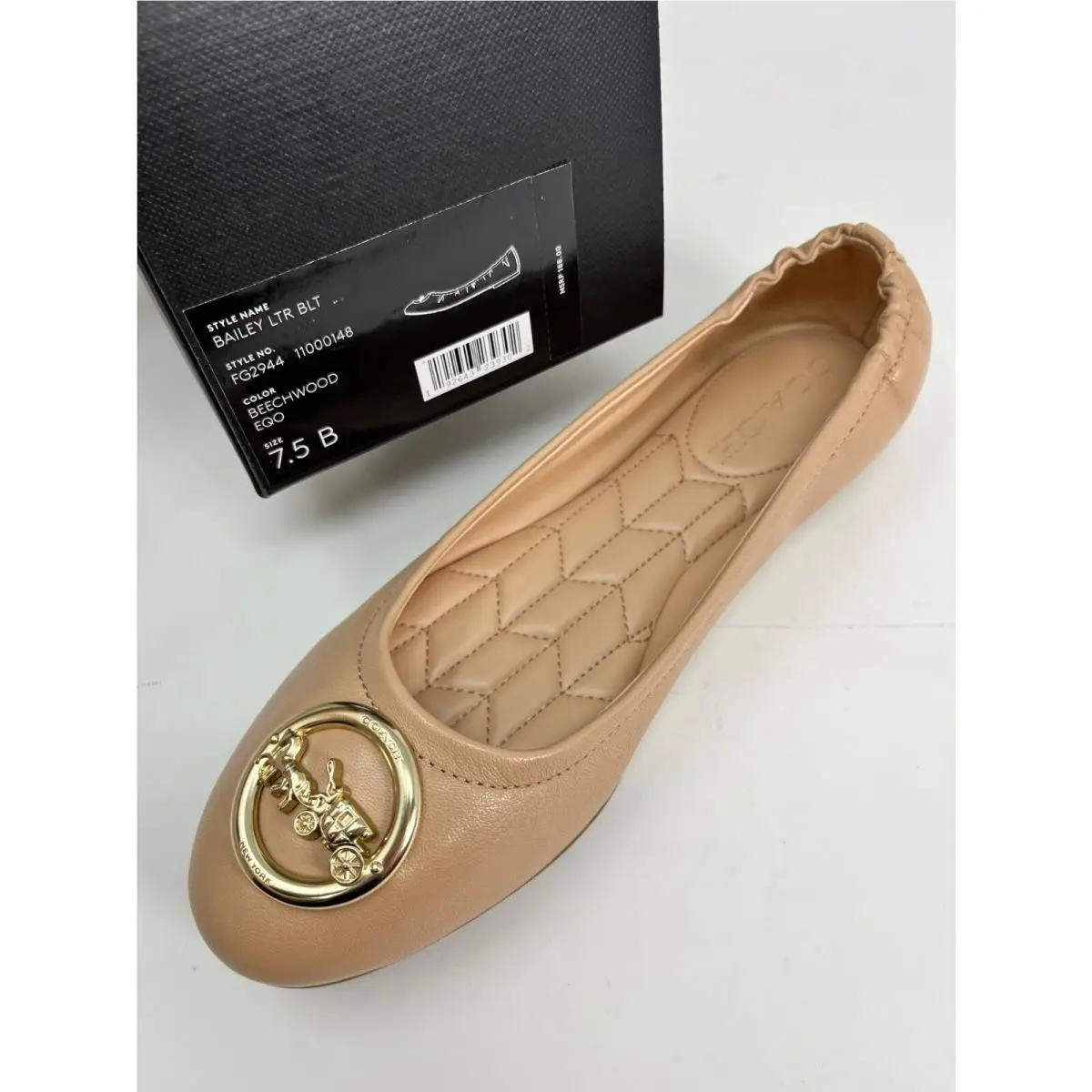 Coach shoes - Bailey Ballet Flats - Beechwood - FG2944 - Multicolor 3