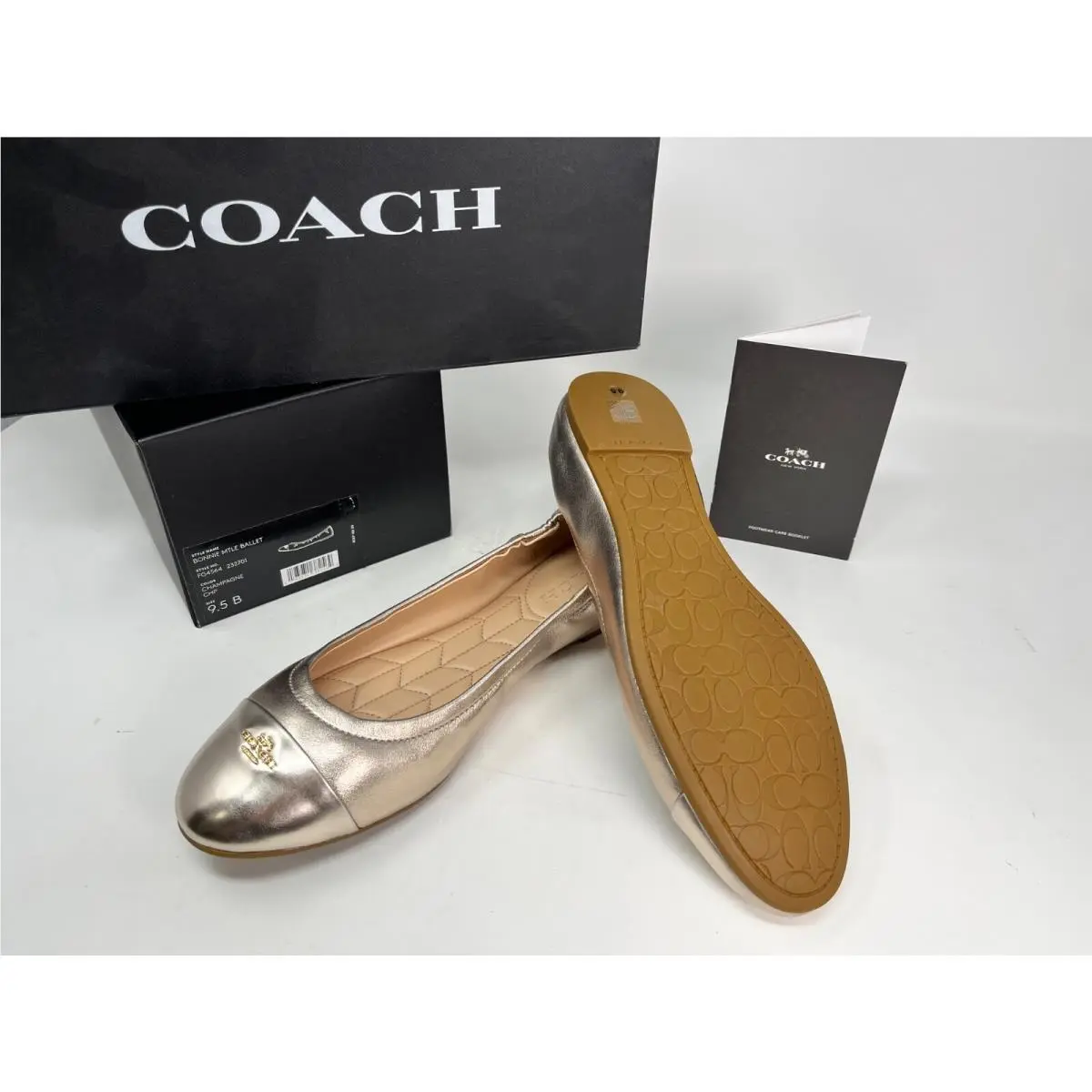 Coach shoes - Bailey Ballet Flats - Beechwood - FG2944 - Multicolor 38