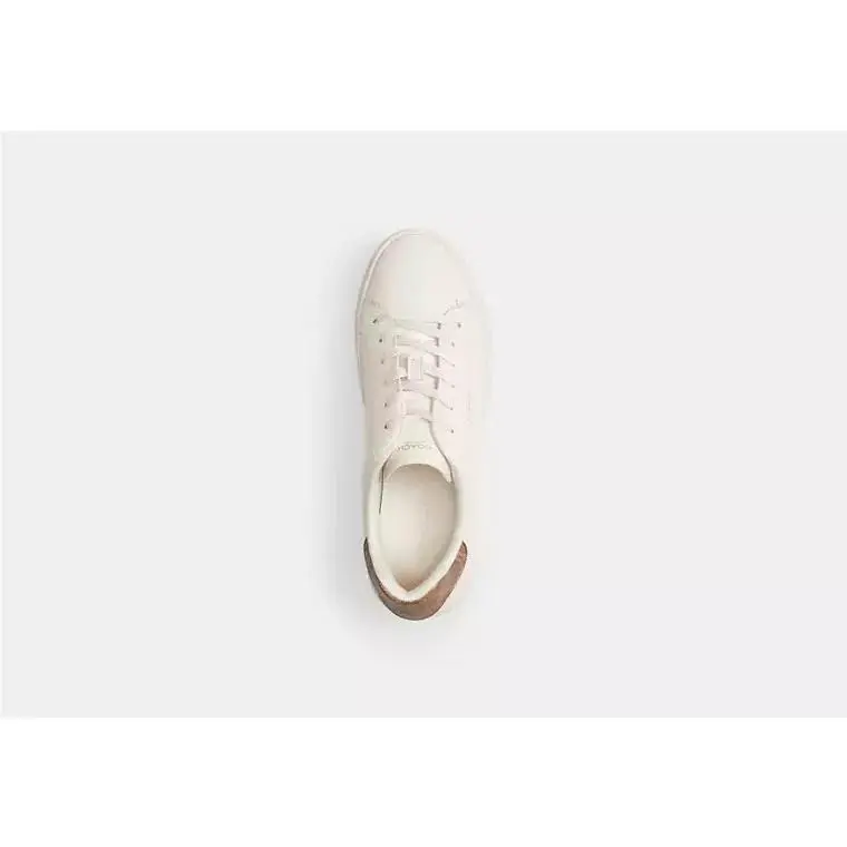 Coach shoes - Coach Clip - Clip - White/Classic Design Back 1