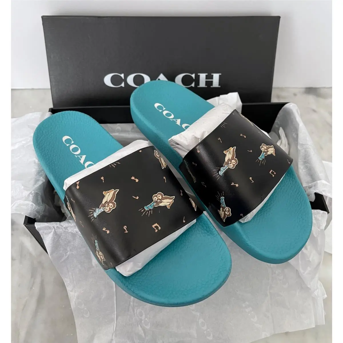 Coach shoes - Black/Blue 5