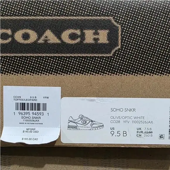 Coach shoes - Soho - Soho - Olive/Optic White 12