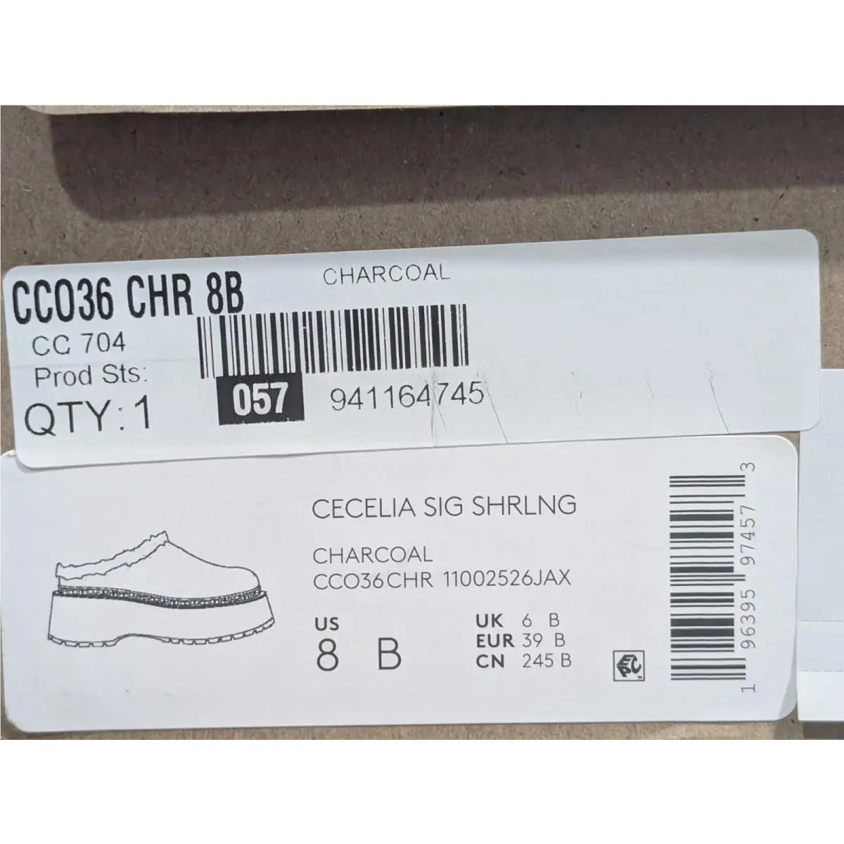 Coach shoes - Coach Cecelia - Cecelia - CCO36 - Charcoal 8