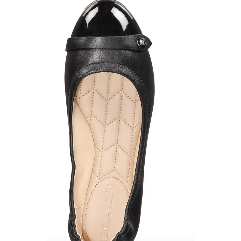 Coach shoes - black patent 7