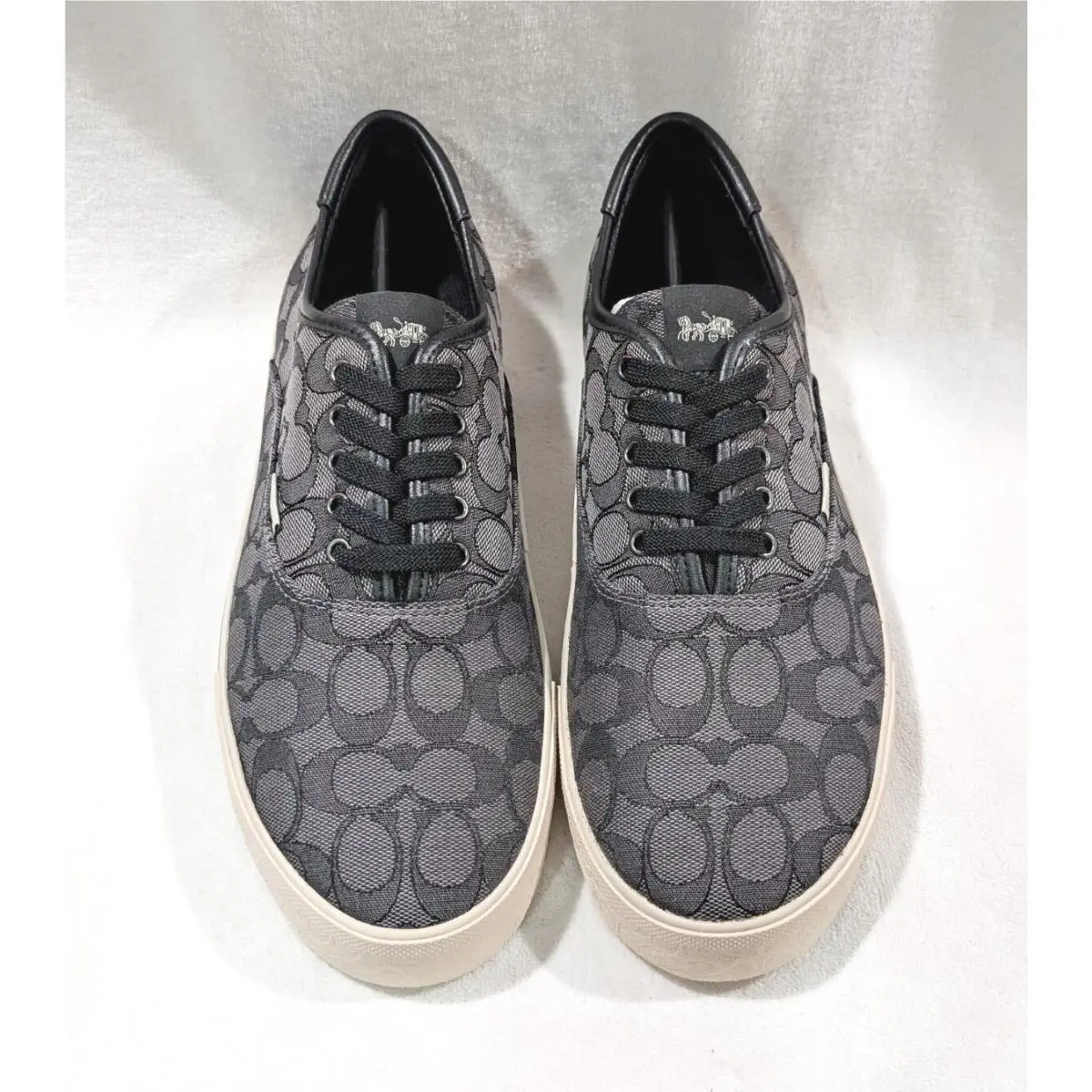Coach shoes - Coach Skate Signature Jacquard Leather - CC822 - Black 1